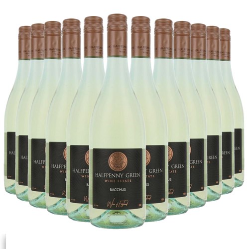 Case of 12 Halfpenny Green Bacchus 75cl White Wine